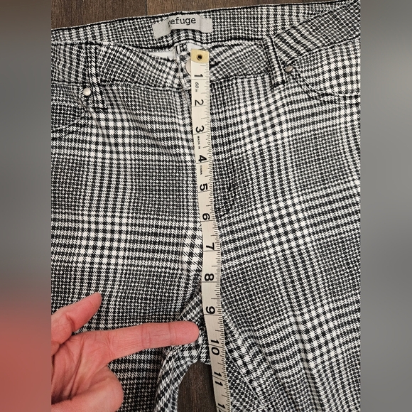 Refuge Plaid Skinny Pants - Size 8 - Picture 10 of 12
